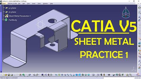 aerospace sheet metal design catia v5 pdf|CATIA design diagram.